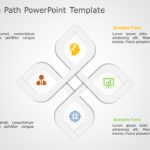 Intersecting Path 05 PowerPoint Template & Google Slides Theme