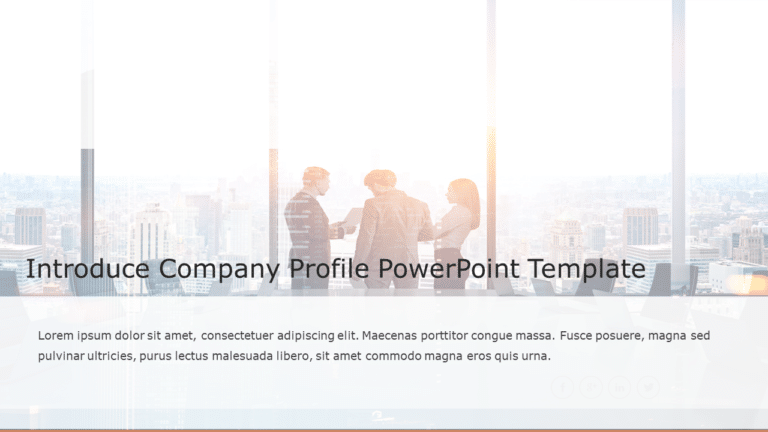 Introduce Company Profile PowerPoint Template & Google Slides Theme