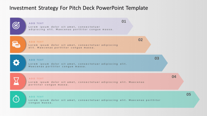 Investment Strategy for Pitch Deck PowerPoint Template