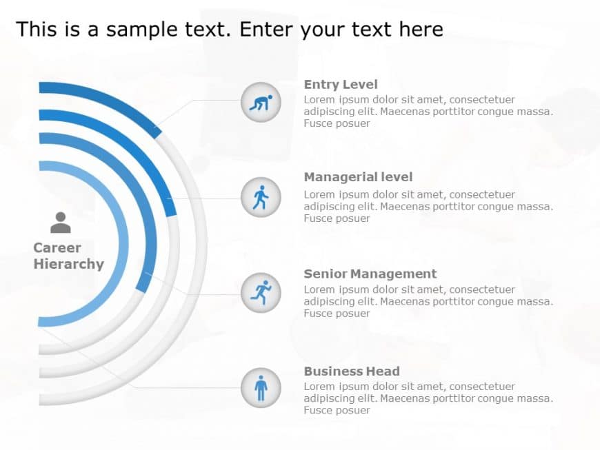 Employee Career Roadmap PowerPoint Template