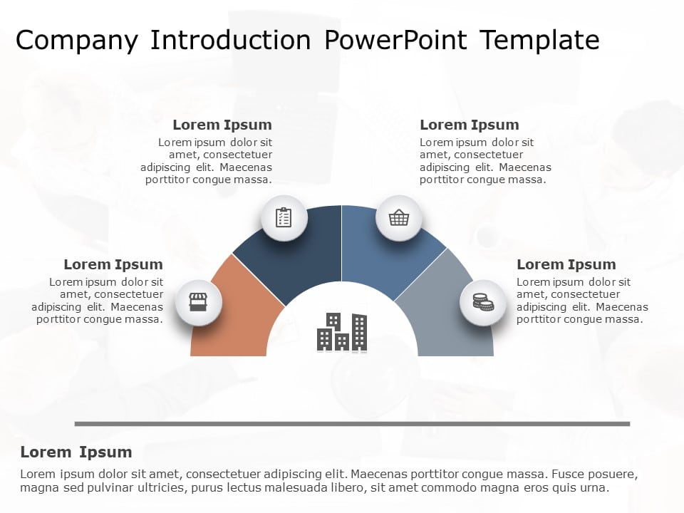 Professional Company Profile PowerPoint Template