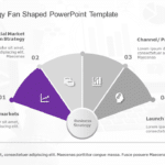 Product Strategy Fan Shaped PowerPoint Template & Google Slides Theme