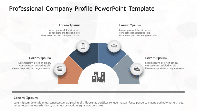 Professional Company Profile PowerPoint Template & Google Slides Theme