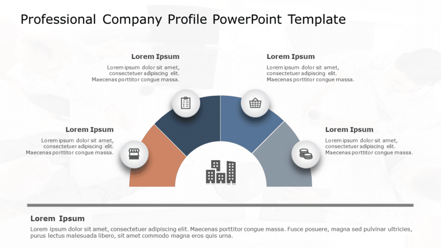 Professional Company Profile PowerPoint Template