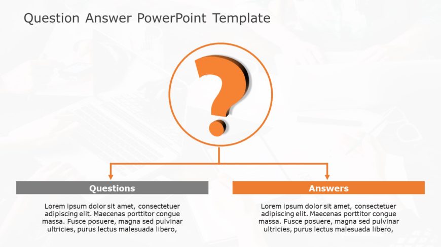 Question Answer PowerPoint Template