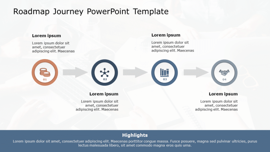 Roadmap Journey PowerPoint Template