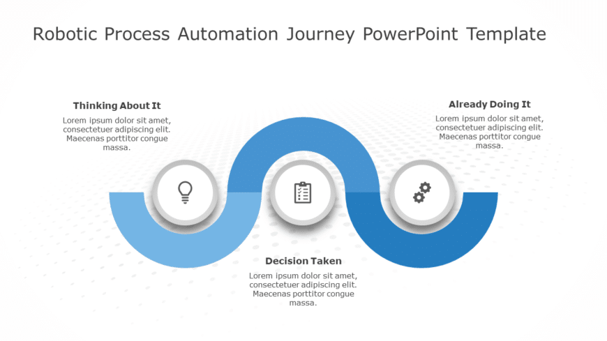 Robotic Process Automation Journey PowerPoint Template