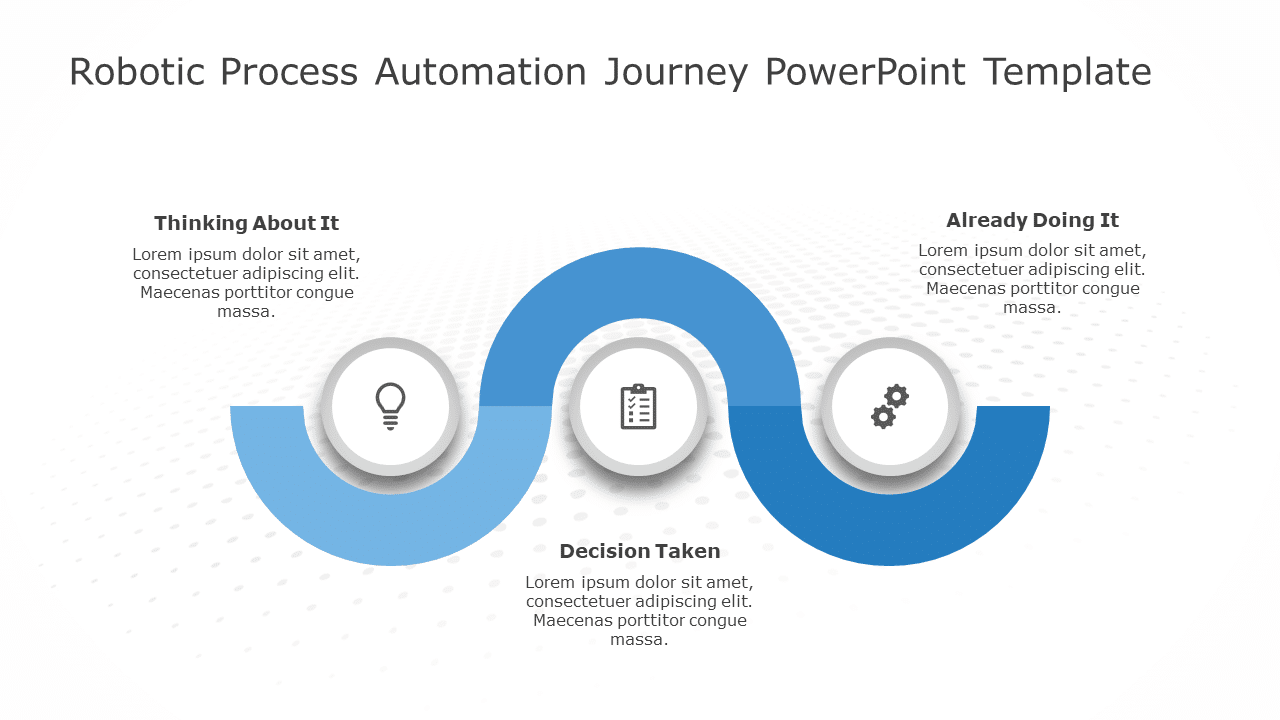Robotic Process Automation Journey PowerPoint Template & Google Slides Theme
