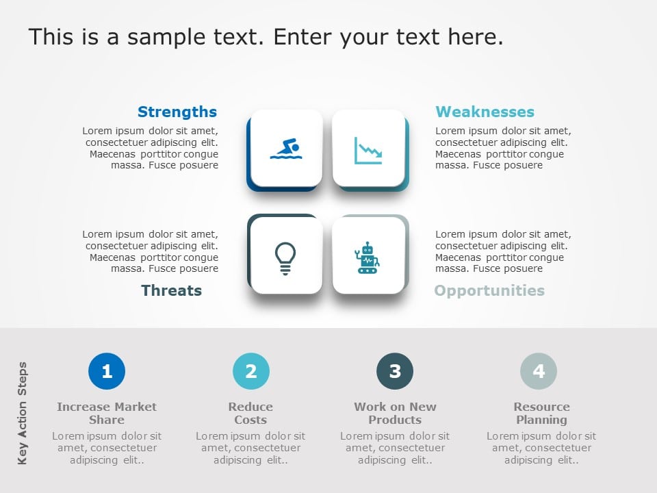 SWOT Analysis Templates For PowerPoint | SWOT Analysis Examples ...