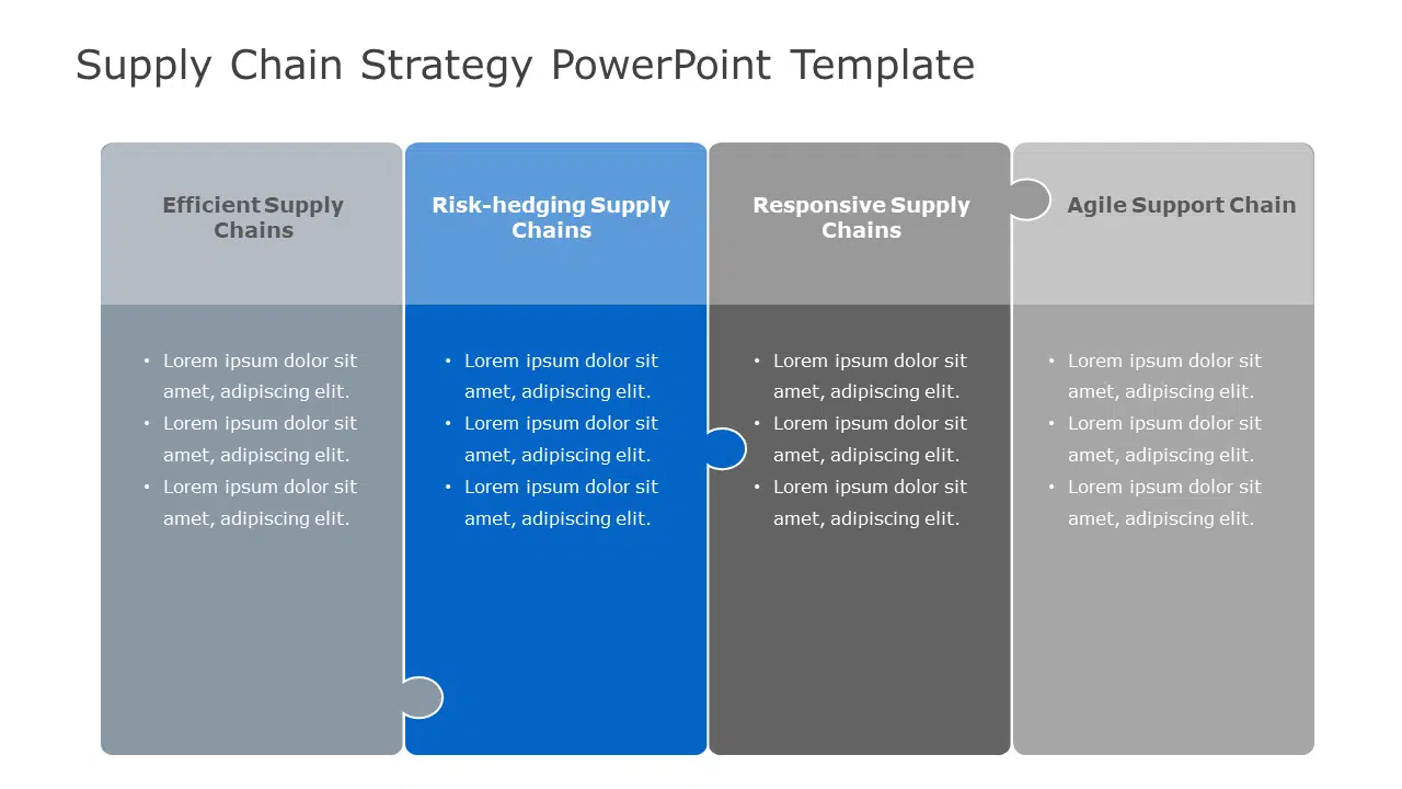 Supply Chain Strategy PowerPoint Template & Google Slides Theme