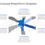 Teamwork Concept PowerPoint Template & Google Slides Theme