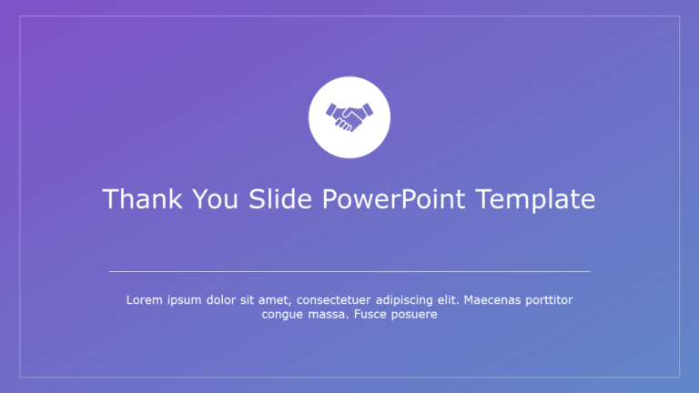 Thank You Slide 06 PowerPoint Template & Google Slides Theme