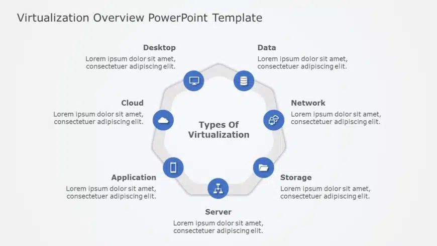 Virtualization Overview PowerPoint Template