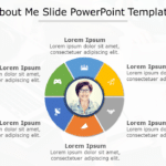 About Me Slide05 PowerPoint Template & Google Slides Theme