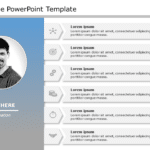 About Me Slide10 PowerPoint Template & Google Slides Theme