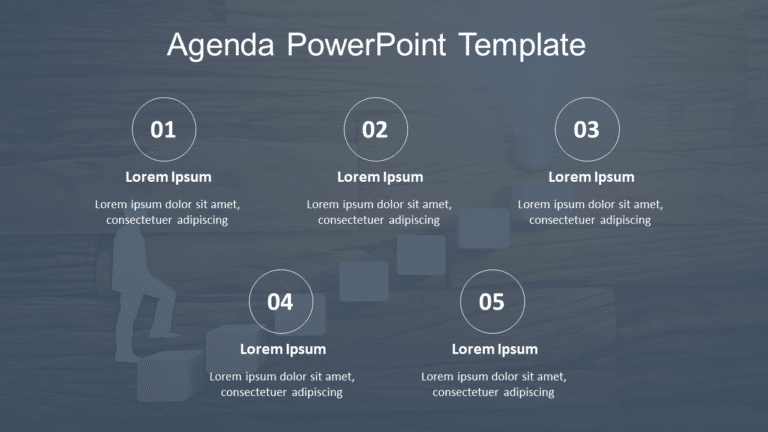 Agenda 14 PowerPoint Template & Google Slides Theme