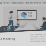 Business Review Presentation Title PowerPoint Template & Google Slides Theme