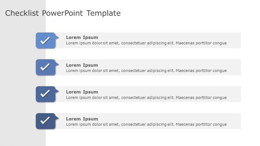 Checklist 02 PowerPoint Template