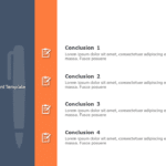 Conclusion Slide 05 PowerPoint Template & Google Slides Theme