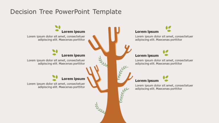 Decision Tree 02 PowerPoint Template & Google Slides Theme