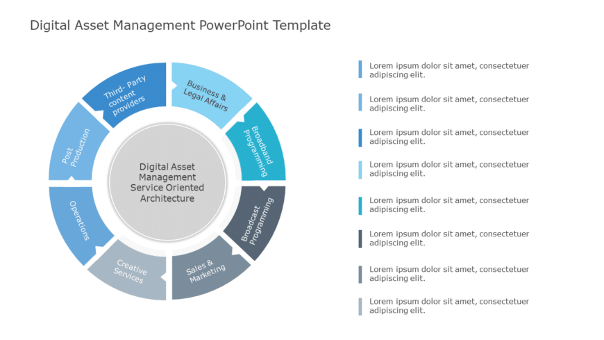 Digital Asset Management 1 PowerPoint Template