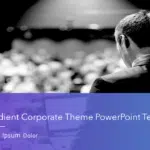 Gradient Corporate Theme PowerPoint Template & Google Slides Theme