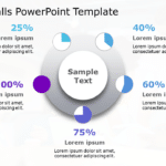 Harvey Balls 06 PowerPoint Template & Google Slides Theme