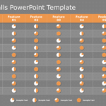 Harvey Balls 12 PowerPoint Template & Google Slides Theme