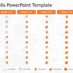 Harvey Balls 22 PowerPoint Template & Google Slides Theme