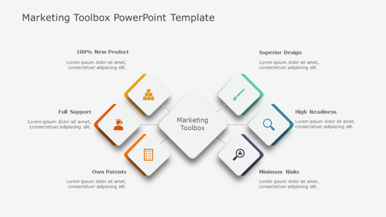 Marketing Toolbox PowerPoint Template & Google Slides Theme