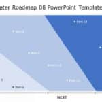 Now Next Later Roadmap 08 PowerPoint Template & Google Slides Theme