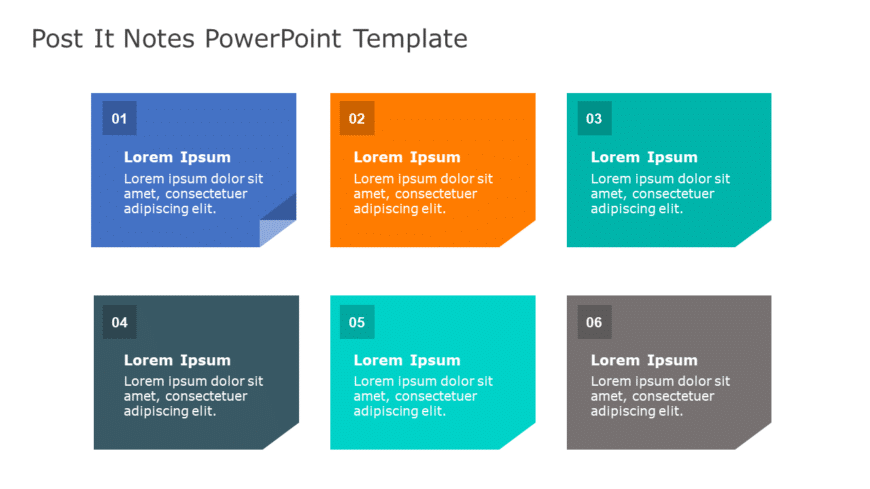 Post it Notes 01 PowerPoint Template