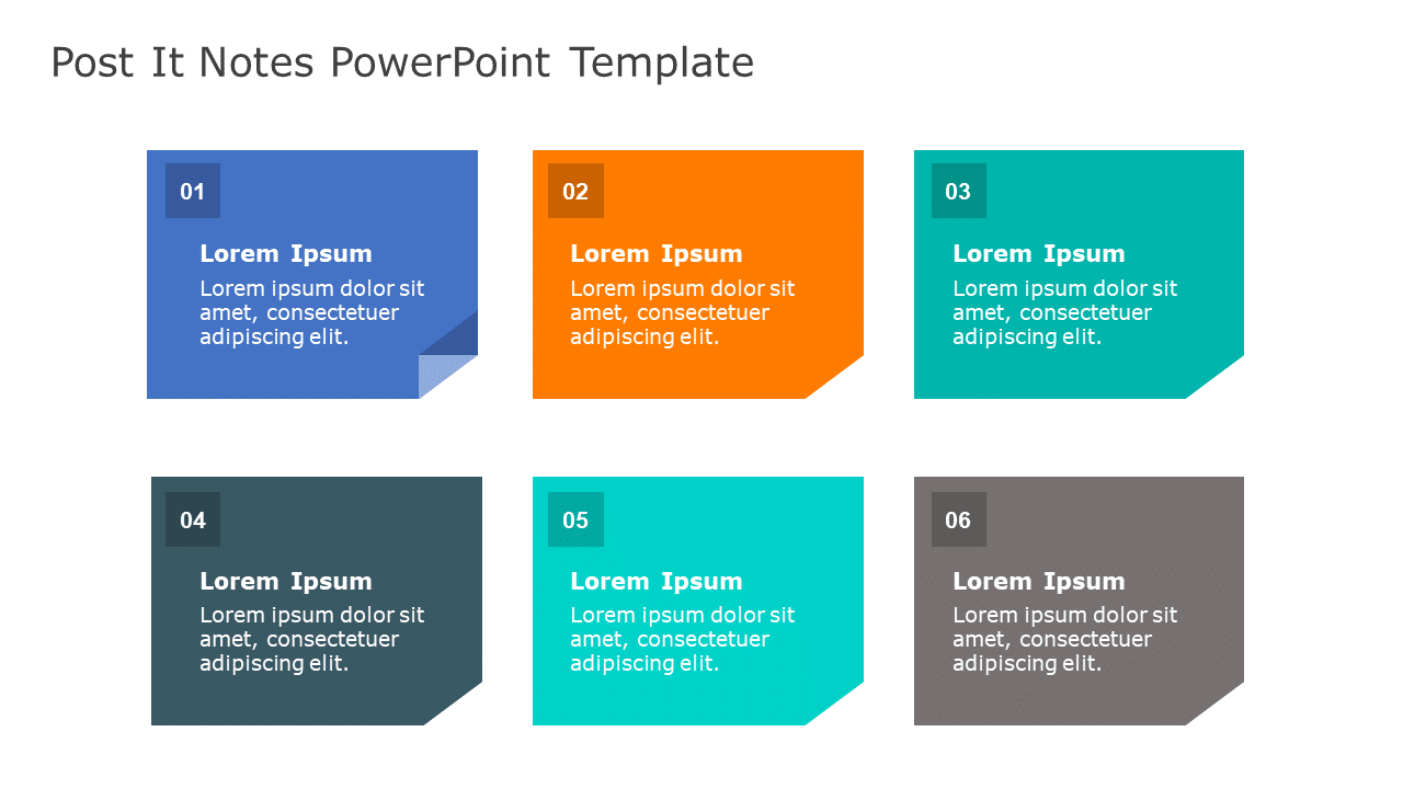 Post it Notes 01 PowerPoint Template & Google Slides Theme