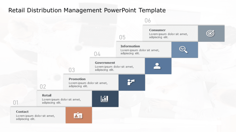 Retail Distribution Management PowerPoint Template & Google Slides Theme