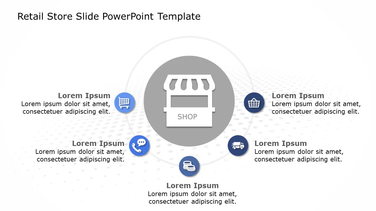 Retail Store Slide PowerPoint Template & Google Slides Theme