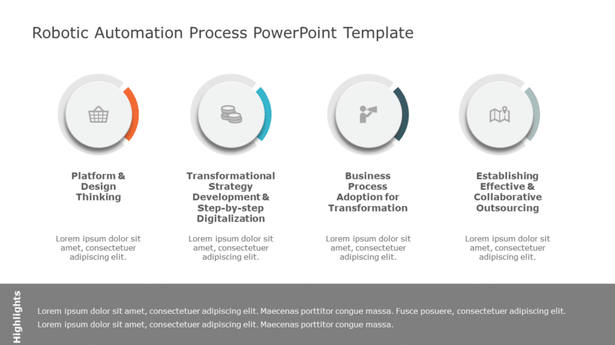 Robotic Automation Process PowerPoint Template