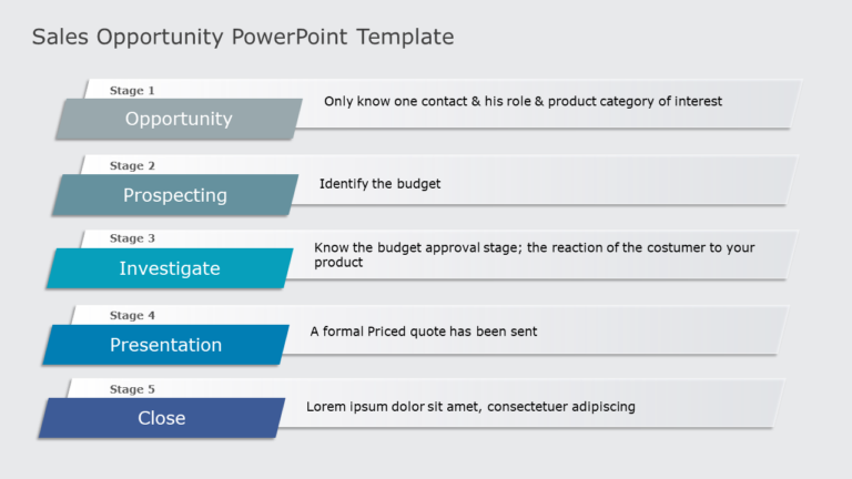 Sales Opportunity 01 PowerPoint Template & Google Slides Theme