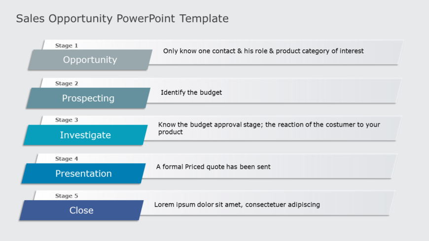 Sales Opportunity 01 PowerPoint Template