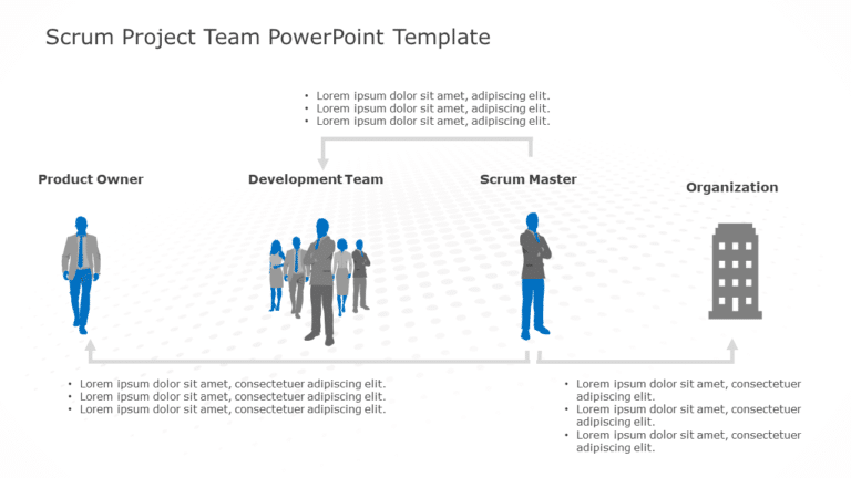 Scrum Project Team PowerPoint Template & Google Slides Theme