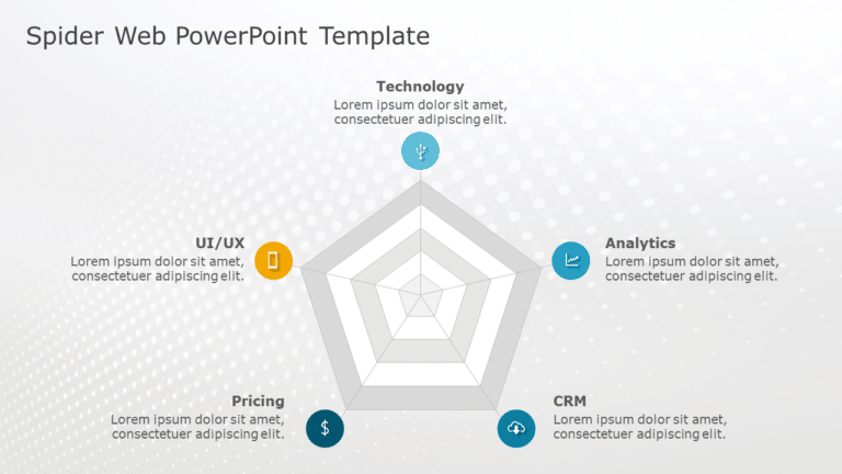 Spider Web PowerPoint Template & Google Slides Theme