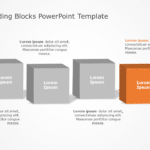 Strategy Building Blocks PowerPoint Template & Google Slides Theme