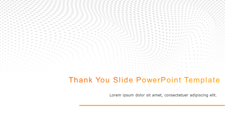 Thank You Slide 17 PowerPoint Template & Google Slides Theme