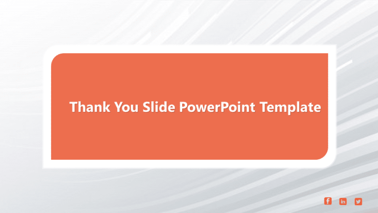 Thank You Slide 19 PowerPoint Template & Google Slides Theme