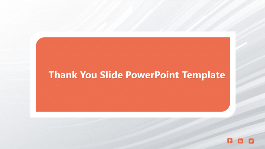 Thank You Slide 19 PowerPoint Template