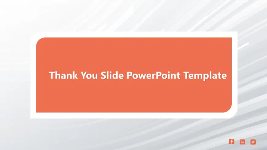 Thank You Slide 19 PowerPoint Template