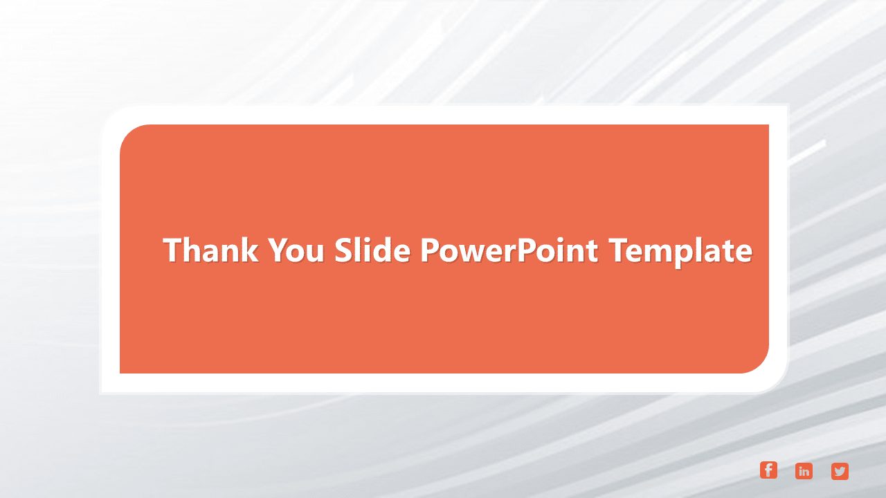 Thank You Slide 19 PowerPoint Template & Google Slides Theme