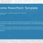 Welcome PowerPoint Template & Google Slides Theme