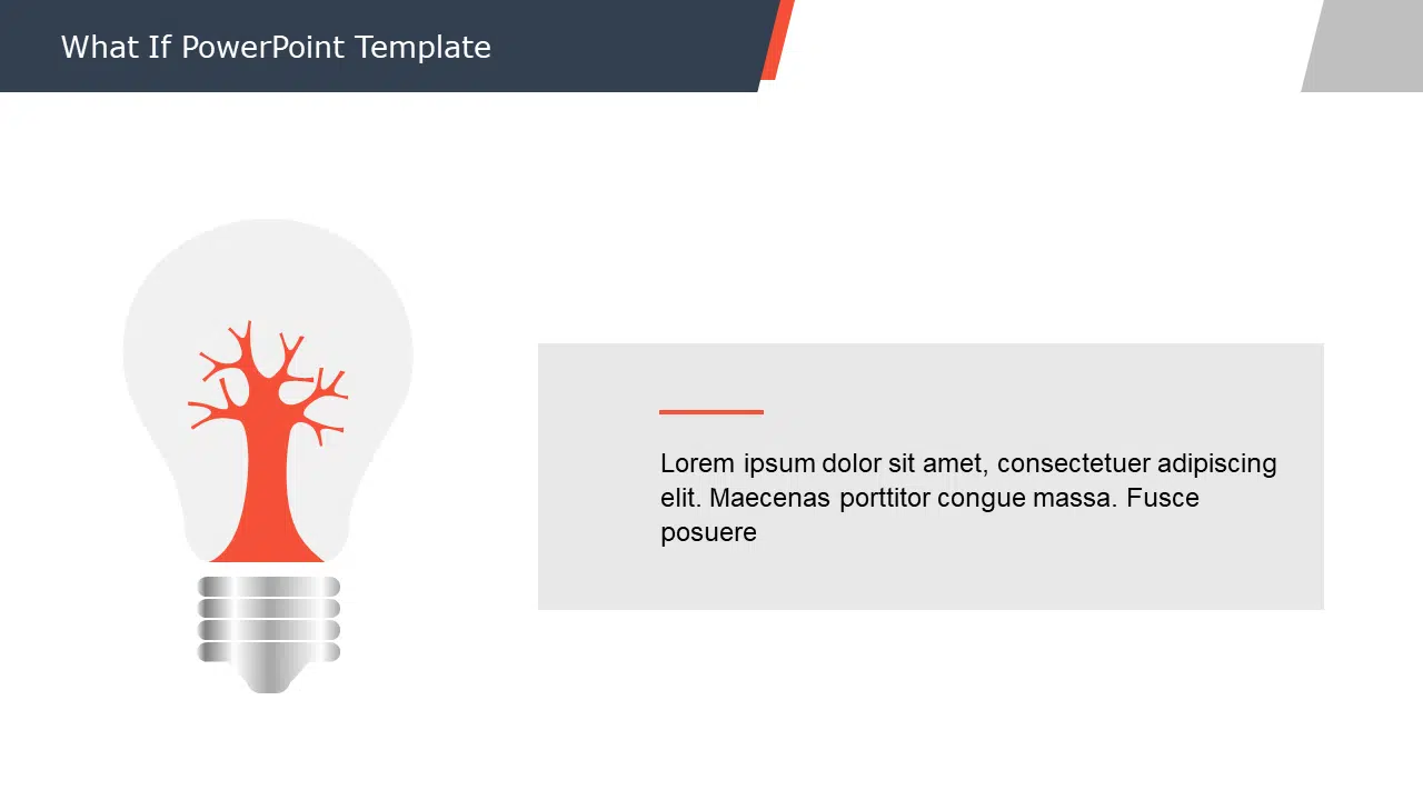 What If PowerPoint Template & Google Slides Theme
