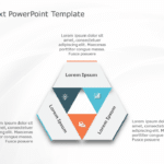 3 Text PowerPoint Template & Google Slides Theme