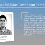 About Me Slide09 PowerPoint Template & Google Slides Theme